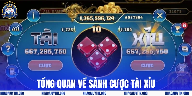 Tổng quan về sảnh cược tài xỉu